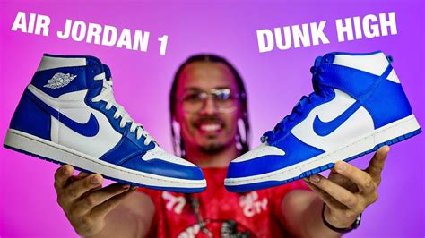 dunk vs air jordan 1.